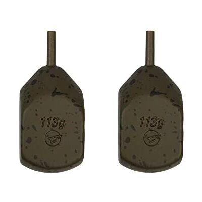 Korda Plombs Square Pear Inline 4 oz 112 grs Blister (2 pcs) Gravel - Publicité Korda Plombs Square Pear Inline 4 oz 112 grs Blister (2 pcs) Gravel - Publicité