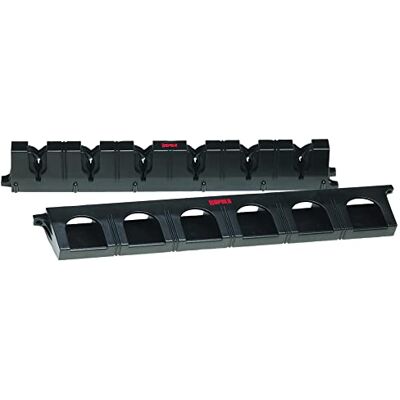 Rapala Porte Canne à Pêche Lock'n Hold Rod Rack Support Canne à Pêche pour 6 Cannes Ratelier Canne à Pêche en Plastique Fixation Horizontale ou Verticale Mâchoires Souples Noir - Publicité Rapala Porte Canne à Pêche Lock'n Hold Rod Rack Support Canne à Pêche pour 6 Cannes Ratelier Canne à Pêche en Plastique Fixation Horizontale ou Verticale Mâchoires Souples Noir - Publicité