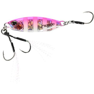 Duo Drag Metal Cast Slow Jig Pink Zebra Glow Jig 30 GR - Publicité Duo Drag Metal Cast Slow Jig Pink Zebra Glow Jig 30 GR - Publicité