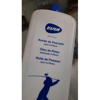 EVIA 1 Litre d'huile de Poisson pour la Routine de beauté Quotidienne, pour Le Bien-être et Les Soins Quotidiens, 1 l - Publicité EVIA 1 Litre d'huile de Poisson pour la Routine de beauté Quotidienne, pour Le Bien-être et Les Soins Quotidiens, 1 l - Publicité