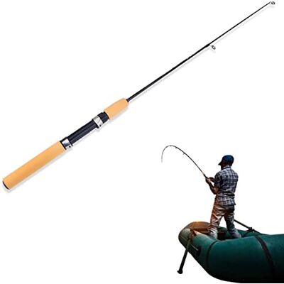Dioche Mini Canne à pêche Pliable télescopique pour Glace, antidérapante, avec Grille de conneion renforcée et Anneau magnétique - Publicité Dioche Mini Canne à pêche Pliable télescopique pour Glace, antidérapante, avec Grille de conneion renforcée et Anneau magnétique - Publicité