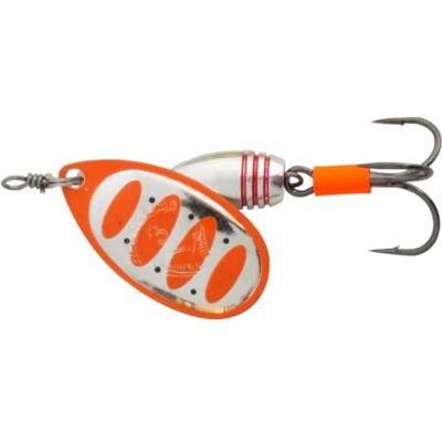 SavageGear CUILLER TOURNANTE Savage Gear ROTEX Spinner 11G 11, Fluo Orange-Silver, 4, 4 - Publicité SavageGear CUILLER TOURNANTE Savage Gear ROTEX Spinner 11G 11, Fluo Orange-Silver, 4, 4 - Publicité