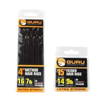 Guru SMWG Speed Stop Hair Rigs 10,2 cm sans ardillon (taille 10, 4,1 kg) - Publicité Guru SMWG Speed Stop Hair Rigs 10,2 cm sans ardillon (taille 10, 4,1 kg) - Publicité