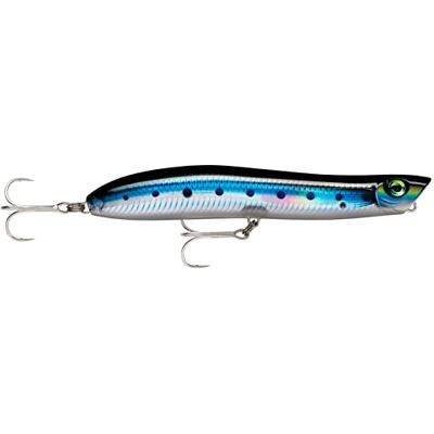 Rapala Leurre de Pêche MaxRap Walk'N Roll Construction ABS Leurre Mer & Eau Douce Flottant Profondeur de Nage Surface Taille 10cm / 13g Fabriqué en Estonie HD Blue Sardine - Publicité Rapala Leurre de Pêche MaxRap Walk'N Roll Construction ABS Leurre Mer & Eau Douce Flottant Profondeur de Nage Surface Taille 10cm / 13g Fabriqué en Estonie HD Blue Sardine - Publicité