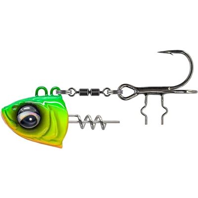 Savage Gear Monster Vertical Heads 1 tête plombée pour leurre en caoutchouc, couleur : chartreuse, taille/poids : taille 1//8 g - Publicité Savage Gear Monster Vertical Heads 1 tête plombée pour leurre en caoutchouc, couleur : chartreuse, taille/poids : taille 1//8 g - Publicité