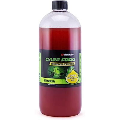 Tandem Baits Attractant Liquide Booster Pêche À La Carpe 1 L Euro Booster XXL Fraise - Publicité Tandem Baits Attractant Liquide Booster Pêche À La Carpe 1 L Euro Booster XXL Fraise - Publicité