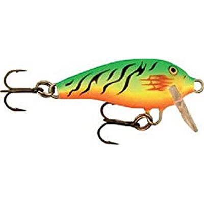 Rapala Leurre de Pêche Mini Fat Rap Matériel de Pêche Corps Compact en Balsa Leurre Pêche d'eau Douce Profondeur de Nage 0,9 à 1,8m 3cm / 4g Fabriqué en Estonie Firetiger - Publicité Rapala Leurre de Pêche Mini Fat Rap Matériel de Pêche Corps Compact en Balsa Leurre Pêche d'eau Douce Profondeur de Nage 0,9 à 1,8m 3cm / 4g Fabriqué en Estonie Firetiger - Publicité