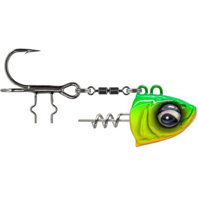 Savage Gear Monster Vertical Heads 1 tête plombée pour leurre en caoutchouc, couleur : chartreuse, taille/poids : taille 1//6 g - Publicité Savage Gear Monster Vertical Heads 1 tête plombée pour leurre en caoutchouc, couleur : chartreuse, taille/poids : taille 1//6 g - Publicité