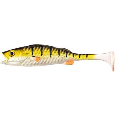 LMAB KØFI Perch Shad Tout Tailles et Couleurs leurre Souple 7, 11, 14, 18 & 23 cm, leurre Peche, shad leurre Souple, leurre carnassier (14 cm, Real Perch) - Publicité LMAB KØFI Perch Shad Tout Tailles et Couleurs leurre Souple 7, 11, 14, 18 & 23 cm, leurre Peche, shad leurre Souple, leurre carnassier (14 cm, Real Perch) - Publicité