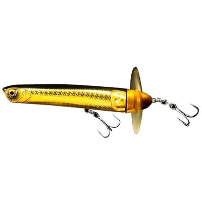 Savage Gear Leurre Topwater Prop Walker Leurre Hybride pour Bass, Pike, Musky et Autres, Transfert de Poids, leurre de pêche en Eau Douce et en Eau salée Noir 10 cm - Publicité Savage Gear Leurre Topwater Prop Walker Leurre Hybride pour Bass, Pike, Musky et Autres, Transfert de Poids, leurre de pêche en Eau Douce et en Eau salée Noir 10 cm - Publicité