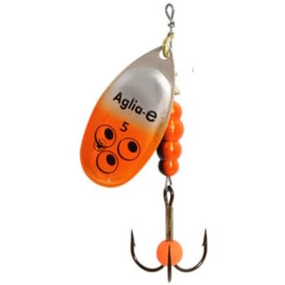 Cuiller Mepps aglia e Brite Taille 4-9, 4, Orange, Blister - Publicité Cuiller Mepps aglia e Brite Taille 4-9, 4, Orange, Blister - Publicité