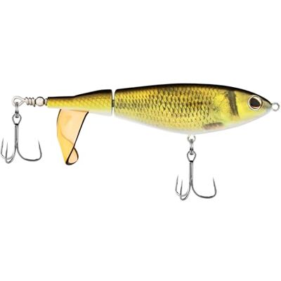 Berkley Choppo Topwater Leurre de pêche Leurre Facile à Utiliser pour Les Poissons prédateurs Crée Un Maximum de Perturbation et Bruit à la Surface 10,5 cm 21 g Or - Publicité Berkley Choppo Topwater Leurre de pêche Leurre Facile à Utiliser pour Les Poissons prédateurs Crée Un Maximum de Perturbation et Bruit à la Surface 10,5 cm 21 g Or - Publicité