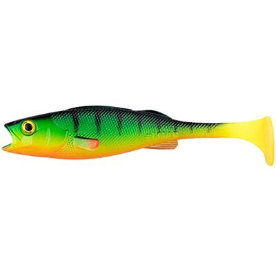 LMAB KØFI Perch Shad Tout Tailles et Couleurs leurre Souple 7, 11, 14, 18 & 23 cm, leurre Peche, shad leurre Souple, leurre carnassier (18 cm, Firetiger) - Publicité LMAB KØFI Perch Shad Tout Tailles et Couleurs leurre Souple 7, 11, 14, 18 & 23 cm, leurre Peche, shad leurre Souple, leurre carnassier (18 cm, Firetiger) - Publicité