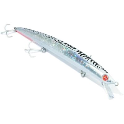 Seaspin Mommotti 180 SK – Leurre Artificiel pour la Pêche au Spinning, Long Jerk Minnow Slow Sinking 180 mm 29 g – BKK 4X, Lancers Longue Distance – pour Prédateurs Marins White Mackerel - Publicité Seaspin Mommotti 180 SK – Leurre Artificiel pour la Pêche au Spinning, Long Jerk Minnow Slow Sinking 180 mm 29 g – BKK 4X, Lancers Longue Distance – pour Prédateurs Marins White Mackerel - Publicité