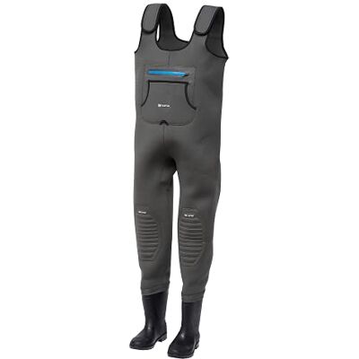 Ron Thompson Dam Break-Point Neoprene Wader Bootfoot, Semelle en Feutre Taille 46/473 Waders pêche - Publicité Ron Thompson Dam Break-Point Neoprene Wader Bootfoot, Semelle en Feutre Taille 46/473 Waders pêche - Publicité