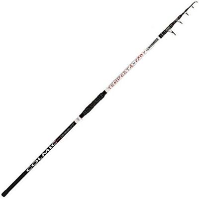Colmic Tempesta 4.20 m 150 g Canne à Pêche Surfcasting Télescopique Surf Mer au Fond Carbone - Publicité Colmic Tempesta 4.20 m 150 g Canne à Pêche Surfcasting Télescopique Surf Mer au Fond Carbone - Publicité