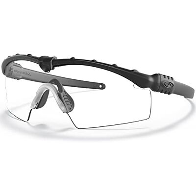 Oakley Ballistic M-Frame 3.0 Black/Clear - Publicité Oakley Ballistic M-Frame 3.0 Black/Clear - Publicité