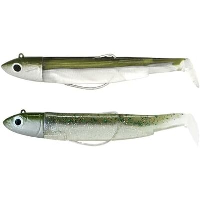 Fiiish Double Combo Off Shore Black Minnow No.1-7cm 6g Kaki Ghost Minnow BM3035 - Publicité Fiiish Double Combo Off Shore Black Minnow No.1-7cm 6g Kaki Ghost Minnow BM3035 - Publicité