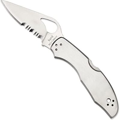 SPYDERCO BY04PS2 Couteau Fermant Mixte Adulte, Gris - Publicité SPYDERCO BY04PS2 Couteau Fermant Mixte Adulte, Gris - Publicité