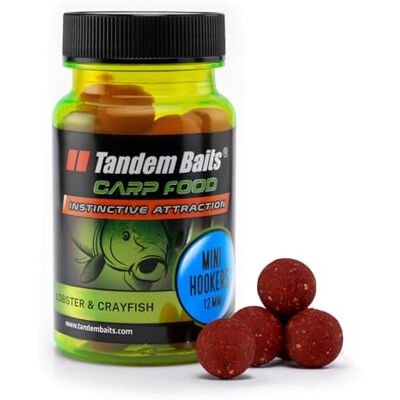 Tandem Baits Carp Food Perfection Mini Hookers Homard et écrevisse, D'appâts pour carpes, Pêche de la Carpe, Peche, Pop-Ups, Bouillette Carpe, Professionnel Accessoires de Pêche Carpe 12mm 50g - Publicité Tandem Baits Carp Food Perfection Mini Hookers Homard et écrevisse, D'appâts pour carpes, Pêche de la Carpe, Peche, Pop-Ups, Bouillette Carpe, Professionnel Accessoires de Pêche Carpe 12mm 50g - Publicité