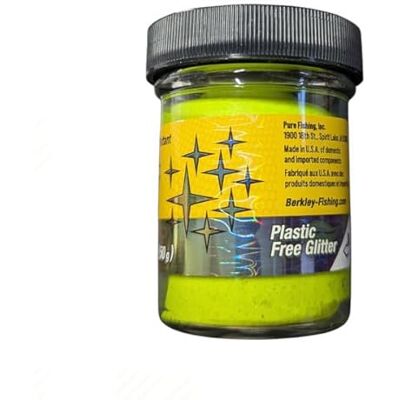 Berkley PowerBait Pâte à truite Glitter Brillantini Plastic Free pot 50 g Multicolor Rouge/White/Bleu - Publicité Berkley PowerBait Pâte à truite Glitter Brillantini Plastic Free pot 50 g Multicolor Rouge/White/Bleu - Publicité