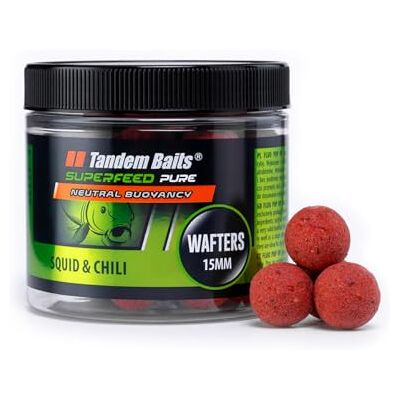 Tandem Baits SuperFeed Pure Wafters L'écrevisse Salée, D'appâts pour carpes, Pêche de la Carpe, Peche, Pop-Ups, Bouillette Carpe, Professionnel Accessoires de Pêche Carpe 15mm 70g - Publicité Tandem Baits SuperFeed Pure Wafters L'écrevisse Salée, D'appâts pour carpes, Pêche de la Carpe, Peche, Pop-Ups, Bouillette Carpe, Professionnel Accessoires de Pêche Carpe 15mm 70g - Publicité