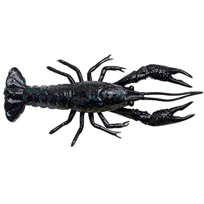 Savage Gear 4D Craw Lot de 6 crabes flottantes en caoutchouc Noir et bleu 7,5 cm 5,5 g - Publicité Savage Gear 4D Craw Lot de 6 crabes flottantes en caoutchouc Noir et bleu 7,5 cm 5,5 g - Publicité