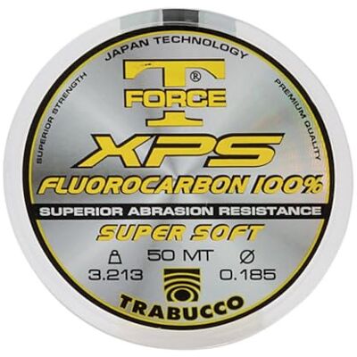 Trabucco Fluorocarbon XPS T-Force 0.185 mm 50 m Fluorocarbone Ligne de Pêche Invisible Mer Eau Douce Spinning Carnassiers - Publicité Trabucco Fluorocarbon XPS T-Force 0.185 mm 50 m Fluorocarbone Ligne de Pêche Invisible Mer Eau Douce Spinning Carnassiers - Publicité