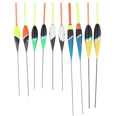VBESTLIFE 10 pièces flotteurs de Carpe de pêche colorés, Crochets en Mousse Accessoires de matériel Flottant d'eau Douce - Publicité VBESTLIFE 10 pièces flotteurs de Carpe de pêche colorés, Crochets en Mousse Accessoires de matériel Flottant d'eau Douce - Publicité