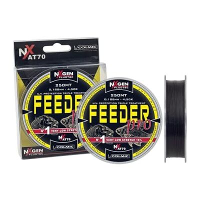 Colmic Feeder Pro 0.16 mm 250 m Nylon Ligne de Pêche Monofilament Fil Mer Eau Douce Spinning Carnassiers - Publicité Colmic Feeder Pro 0.16 mm 250 m Nylon Ligne de Pêche Monofilament Fil Mer Eau Douce Spinning Carnassiers - Publicité