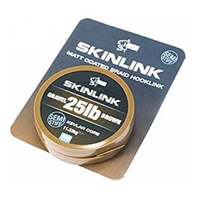 Nash TT Bas de Ligne tréssé Skinlink Semi-Stiff 25lb Silt - Publicité Nash TT Bas de Ligne tréssé Skinlink Semi-Stiff 25lb Silt - Publicité