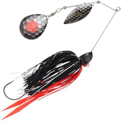 Savage Gear - Da'Bush - Rouge et Noir - 55 g - Spinnerbait - Publicité Savage Gear - Da'Bush - Rouge et Noir - 55 g - Spinnerbait - Publicité