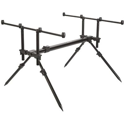 Carp Spirit Blax ACS370115 Alu-Lite Rod Pod 4 cannes 1,75 kg - Publicité Carp Spirit Blax ACS370115 Alu-Lite Rod Pod 4 cannes 1,75 kg - Publicité