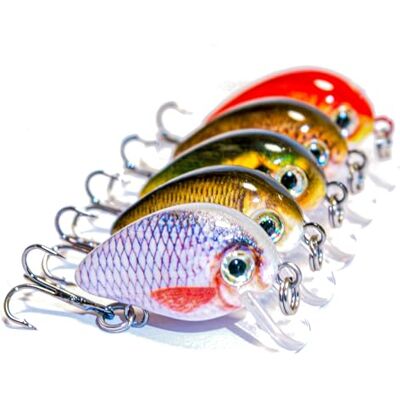 Generic Steinn Wobbler Crankbait Set de leurres artificiels Poisson prédateur sandre de perche 1,6 g 2,5 cm Avec boîte à appâts - Publicité Generic Steinn Wobbler Crankbait Set de leurres artificiels Poisson prédateur sandre de perche 1,6 g 2,5 cm Avec boîte à appâts - Publicité