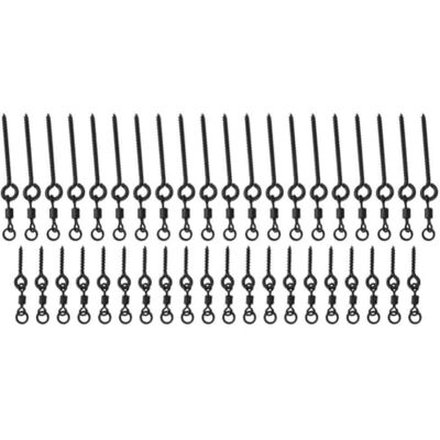 VBESTLIFE Vbest life Vis d'appât d'anneau de pêche, Carpe d'acier Inoxydable de pêche avec la Rotation de vis d'appât leurres de Crochet changeants Rapides - Publicité VBESTLIFE Vbest life Vis d'appât d'anneau de pêche, Carpe d'acier Inoxydable de pêche avec la Rotation de vis d'appât leurres de Crochet changeants Rapides - Publicité