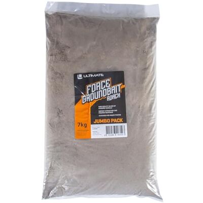 Ultimate Amorce Force Baits Dark Roach (7kg) Amorce - Publicité Ultimate Amorce Force Baits Dark Roach (7kg) Amorce - Publicité