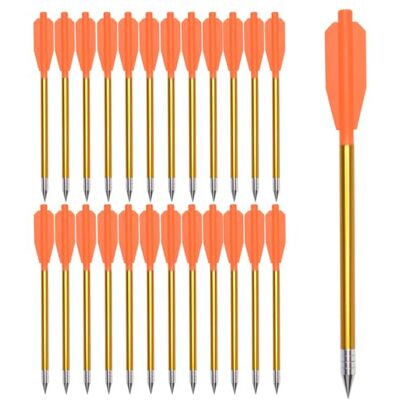 ELONG OUTDOOR Flèche Arbalète Pistolet en Aluminium pour Cible de Fleche arbalete de 50 LB / 80 LB, 6.3" Boulons d'arbalète pour Pratiquer la Cible de tir et la Chasse au Petit gibier (36pcs) - Publicité ELONG OUTDOOR Flèche Arbalète Pistolet en Aluminium pour Cible de Fleche arbalete de 50 LB / 80 LB, 6.3" Boulons d'arbalète pour Pratiquer la Cible de tir et la Chasse au Petit gibier (36pcs) - Publicité