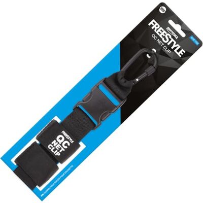 Spro Freestyle QC Net Clip 25-4 mm – Support d'épuisette pour sacs de pêche, clip d'épuisette et mousqueton pour épuisette d'entreprise - Publicité Spro Freestyle QC Net Clip 25-4 mm – Support d'épuisette pour sacs de pêche, clip d'épuisette et mousqueton pour épuisette d'entreprise - Publicité