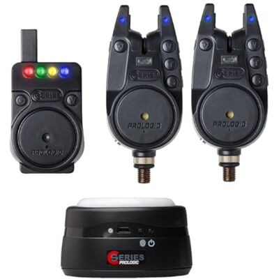 Prologic C-Series Pro Alarm Lot de 2 + 1 + 1 All Blue Lot de détecteurs de touche pour la pêche à la carpe Accessoires de pêche - Publicité Prologic C-Series Pro Alarm Lot de 2 + 1 + 1 All Blue Lot de détecteurs de touche pour la pêche à la carpe Accessoires de pêche - Publicité