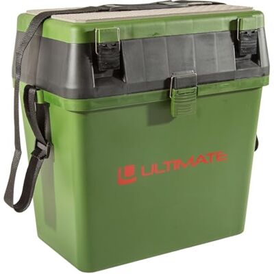 Ultimate Compact Seatbox Panier Siège Pêche - Publicité Ultimate Compact Seatbox Panier Siège Pêche - Publicité