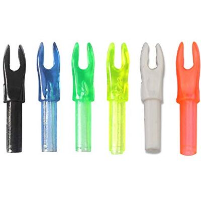 MILAEM 50 pièces Encoches de flèche tir à l'arc remplaçables Encoche en Plastique insérer des queues de flèche pour Arbre de flèche ID 4.2mm (Noir) - Publicité MILAEM 50 pièces Encoches de flèche tir à l'arc remplaçables Encoche en Plastique insérer des queues de flèche pour Arbre de flèche ID 4.2mm (Noir) - Publicité