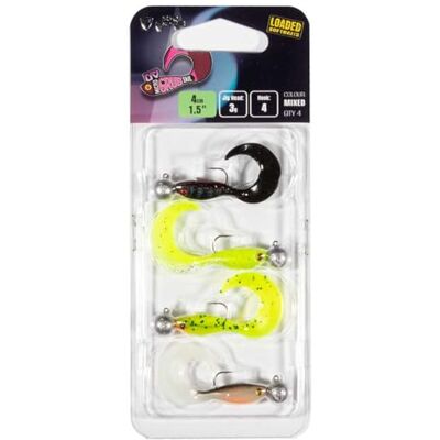 Fox Rage Micro Grub UV 4 cm chargé 3 g - Publicité Fox Rage Micro Grub UV 4 cm chargé 3 g - Publicité