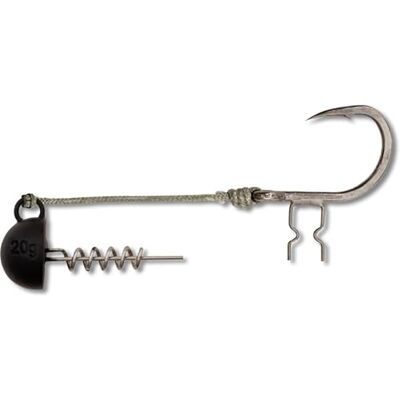 Black Cat Shad Claw Rig Tête plombée 100 kg Taille du crochet 6/0-50 g - Publicité Black Cat Shad Claw Rig Tête plombée 100 kg Taille du crochet 6/0-50 g - Publicité