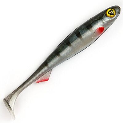 Fox Rage Slick Shad – Poisson en caoutchouc pour la pêche au lancer des brochets, sandres et perches, leurre en caoutchouc pour la pêche au jig et à la dandine - Publicité Fox Rage Slick Shad – Poisson en caoutchouc pour la pêche au lancer des brochets, sandres et perches, leurre en caoutchouc pour la pêche au jig et à la dandine - Publicité