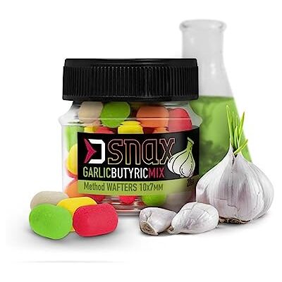 Generic SNAX Wafter 20 g 10 x 7 mm Appât multicolore Pop Up Mini bouillette Garlic ail Butyric - Publicité Generic SNAX Wafter 20 g 10 x 7 mm Appât multicolore Pop Up Mini bouillette Garlic ail Butyric - Publicité