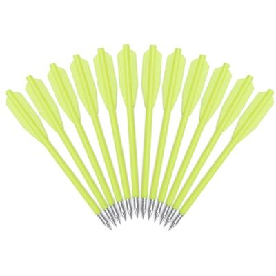 ELONG OUTDOOR Flèche Arbalète Pistolet en Plastique pour Cible de Fleche arbalete de 50 LB / 80 LB, 6.3" Boulons d'arbalète pour Pratiquer la Cible de tir et la Chasse au Petit gibier (12pcs) - Publicité ELONG OUTDOOR Flèche Arbalète Pistolet en Plastique pour Cible de Fleche arbalete de 50 LB / 80 LB, 6.3" Boulons d'arbalète pour Pratiquer la Cible de tir et la Chasse au Petit gibier (12pcs) - Publicité