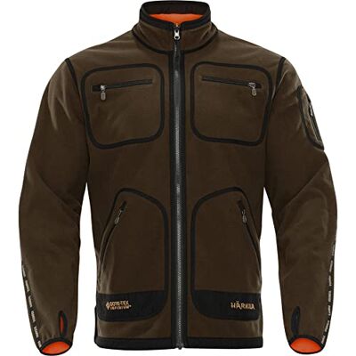 Härkila Kamko fleece Vêtements & Équipement de Chasse pour Professionnels Design Scandinave Haut de Gamme Durable Hunting green/Orange blaze, L - Publicité Härkila Kamko fleece Vêtements & Équipement de Chasse pour Professionnels Design Scandinave Haut de Gamme Durable Hunting green/Orange blaze, L - Publicité