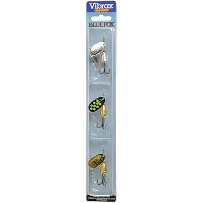 Blue Fox Cuiller Tournante Kit Vibrax 2 No.2-6g S-G-Byy VX8900016 - Publicité Blue Fox Cuiller Tournante Kit Vibrax 2 No.2-6g S-G-Byy VX8900016 - Publicité