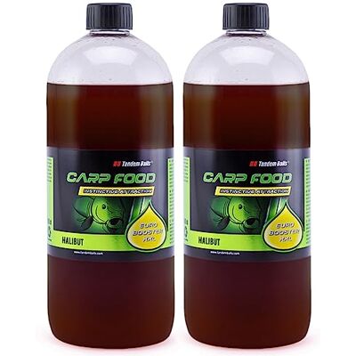 Tandem Baits Attractant Liquide Booster Pêche À La Carpe 1 L Euro Booster XXL Set de 2 Halibut - Publicité Tandem Baits Attractant Liquide Booster Pêche À La Carpe 1 L Euro Booster XXL Set de 2 Halibut - Publicité