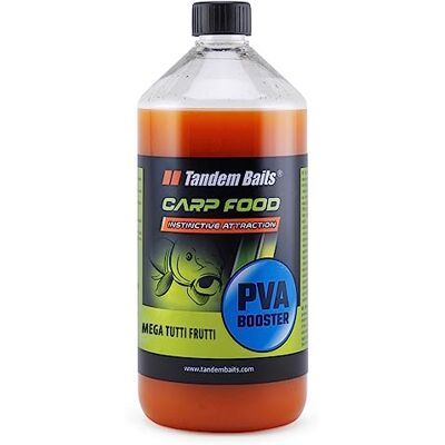 Tandem Baits Attractant Liquide Booster pour Pêche À La Carpe Carp Food PVA Booster 1000 ML Mega Tutti Frutti - Publicité Tandem Baits Attractant Liquide Booster pour Pêche À La Carpe Carp Food PVA Booster 1000 ML Mega Tutti Frutti - Publicité